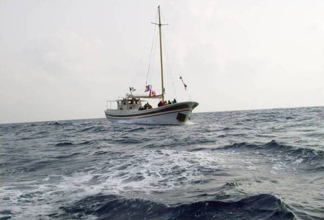 Sailing to Gaza, August 2008